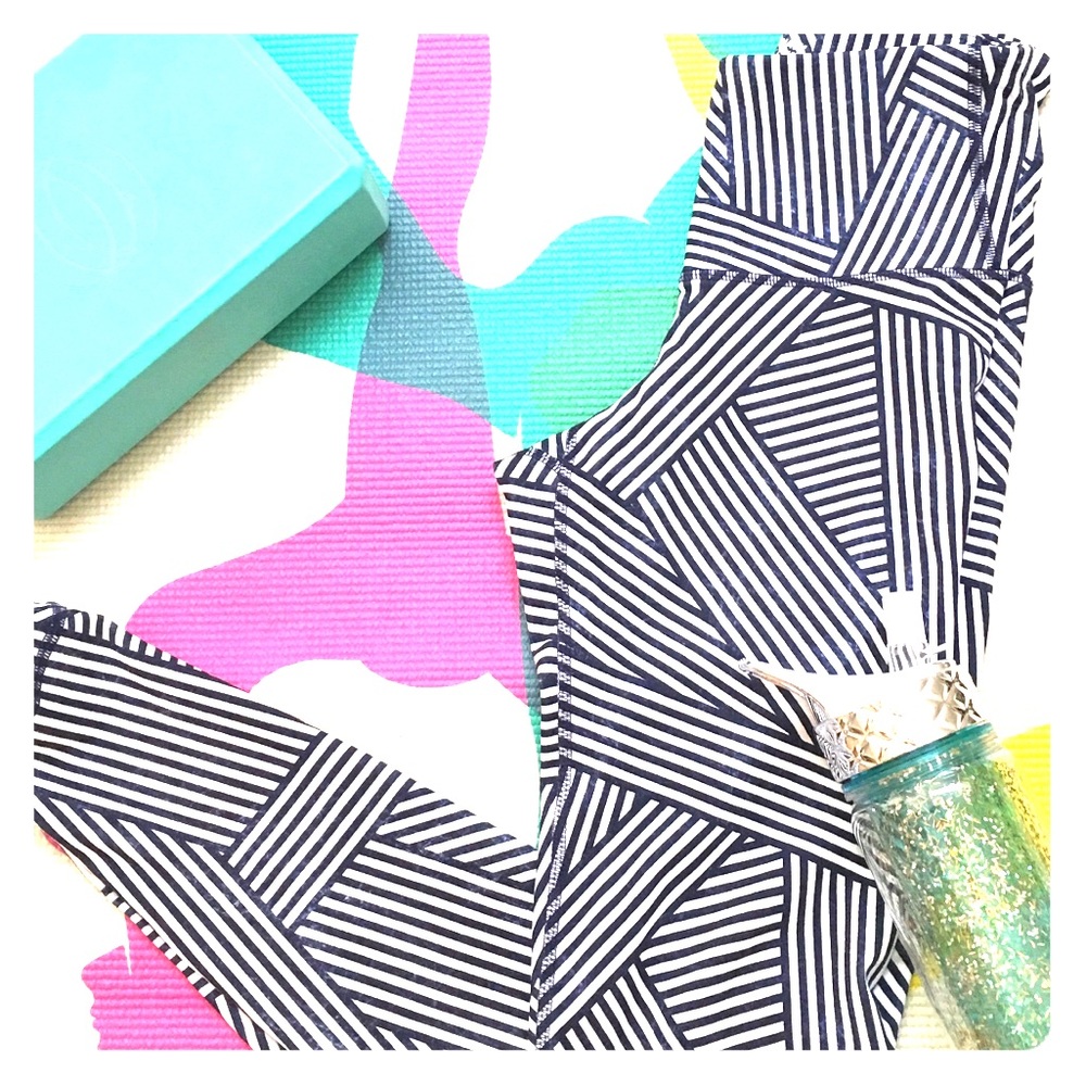 Old Navy Striped Leggings